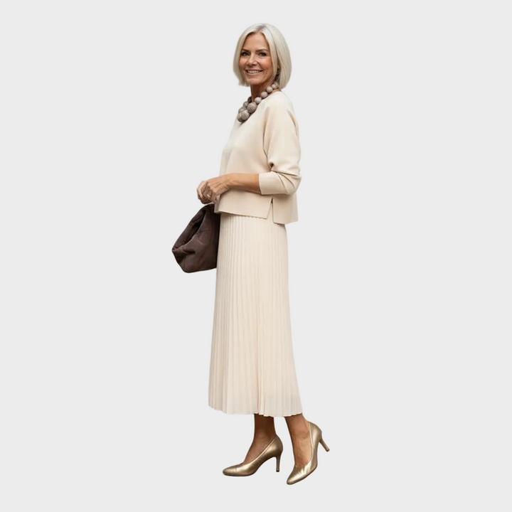 Ensemble Élégant de Deux Pièces Emmie
