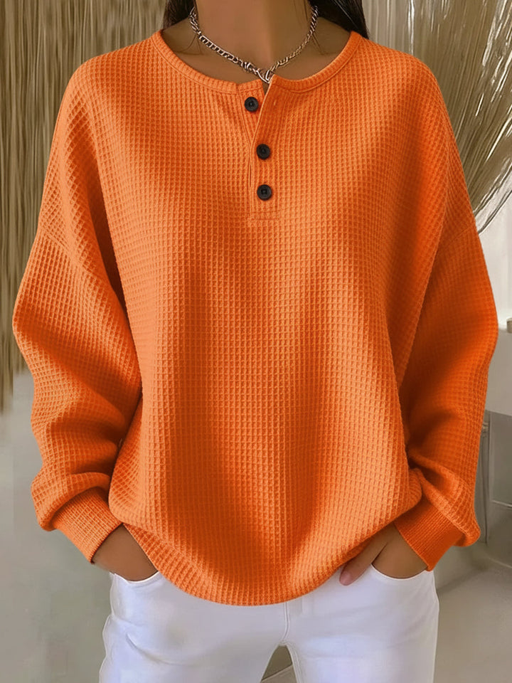 Michèle – Pull femme élégant avec boutons