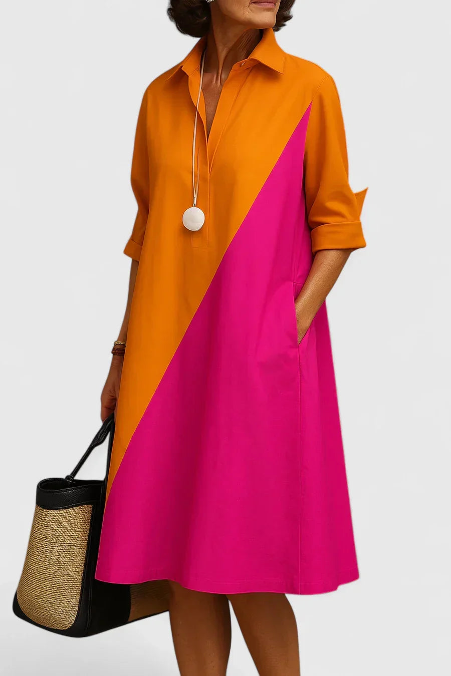Auryzzella | Robe Midi Élégante