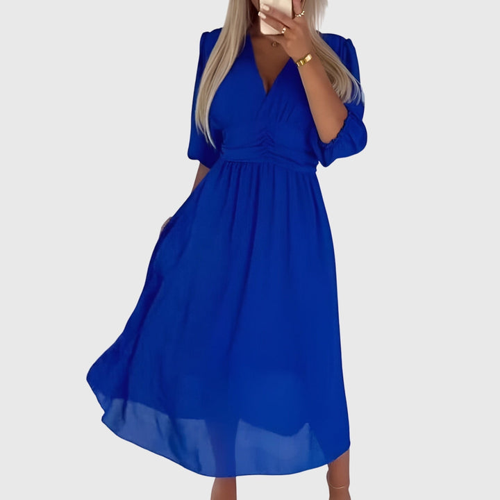Chloe | Robe en Chiffon Soie Légère
