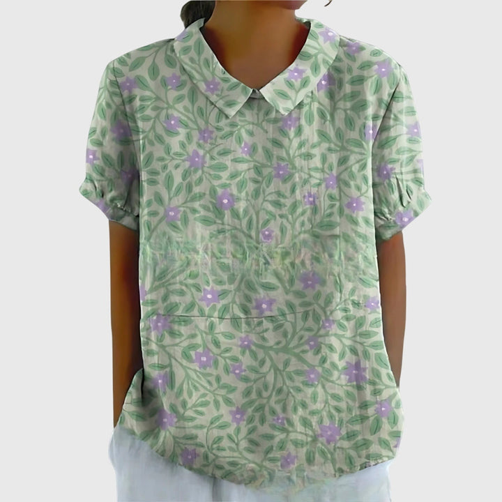 Élise | Blouse Florale