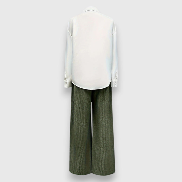 Catherine - Ensemble en style bicolore