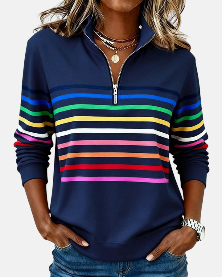 Andrea – Pull à rayures pour femme