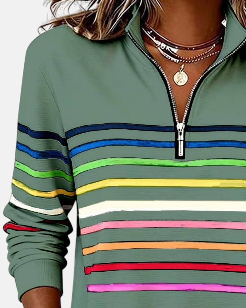 Andrea – Pull à rayures pour femme