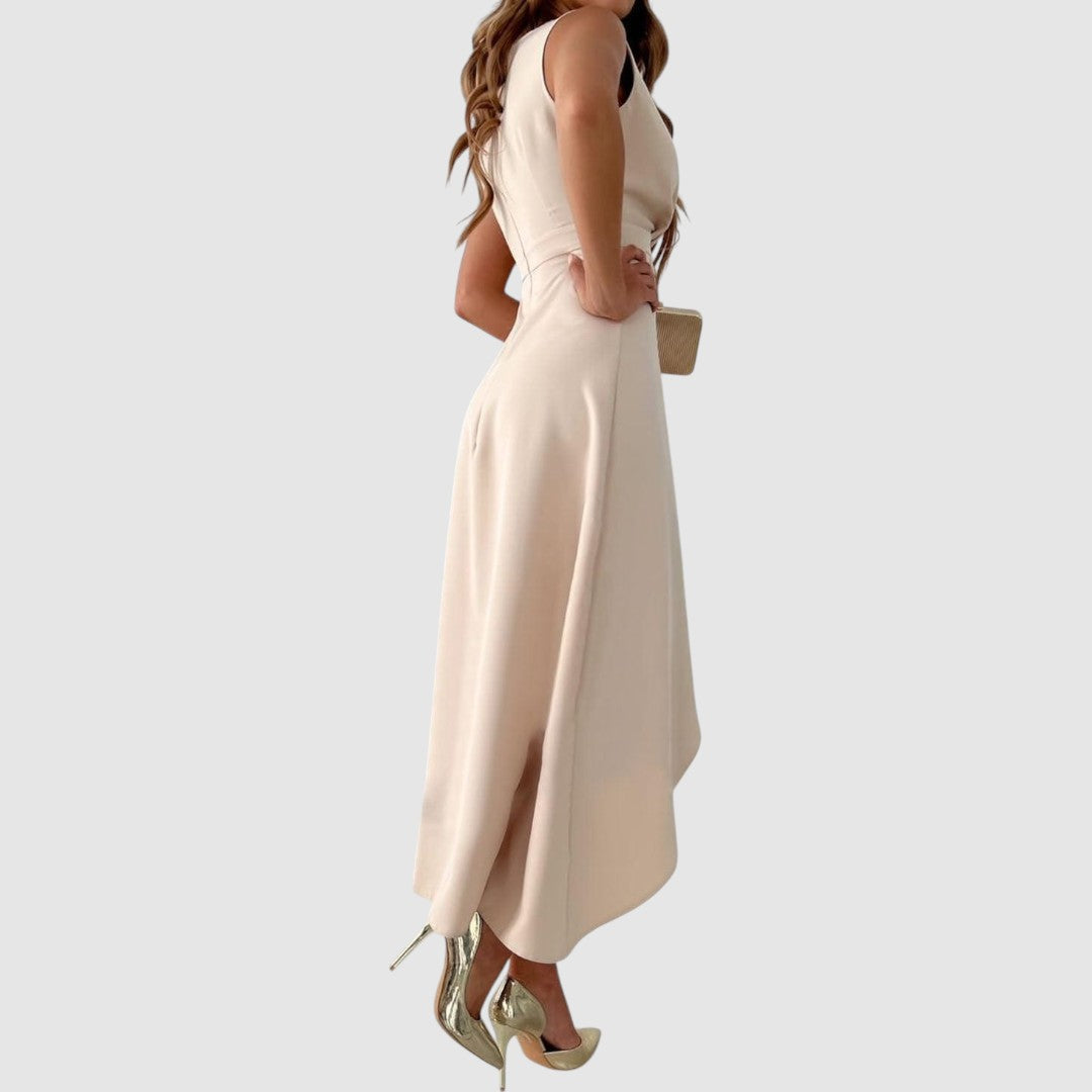 Valerie - Robe portefeuille élégante avec décolleté en V