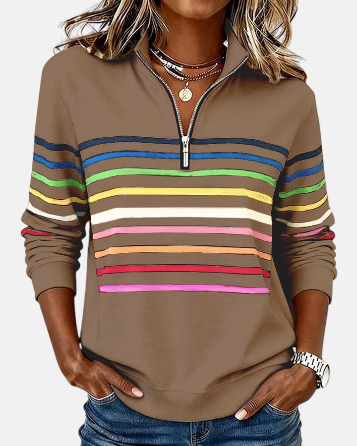 Andrea – Pull à rayures pour femme