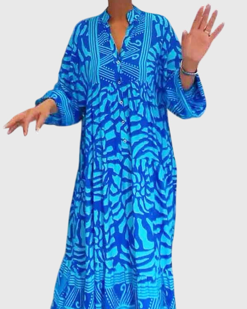 Mckinley | Robe Maxi Avec Imprimé Élégant