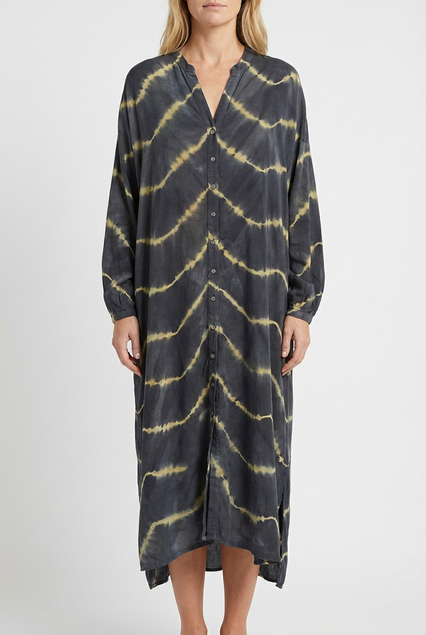 Manon | Robe Maxi Rayée Boho Élégante