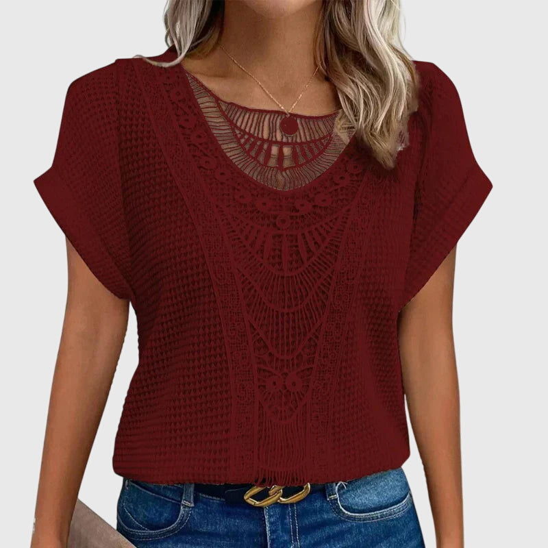 Lucie | Blouse Élégante Style Ibiza