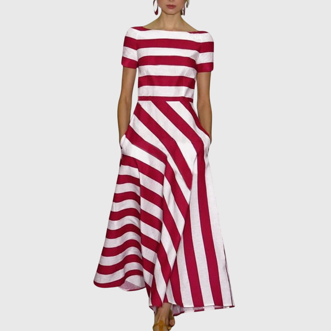 Carly | Robe Rayée
