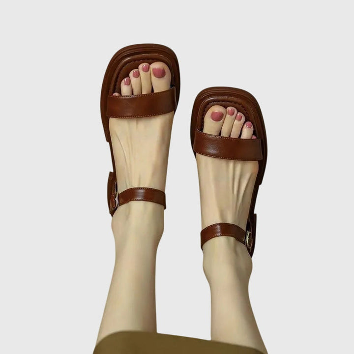 Celestia | Sandales Orthopédiques en Cuir