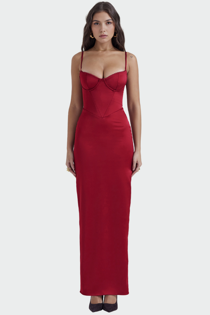 Kateřina – Robe Satinée