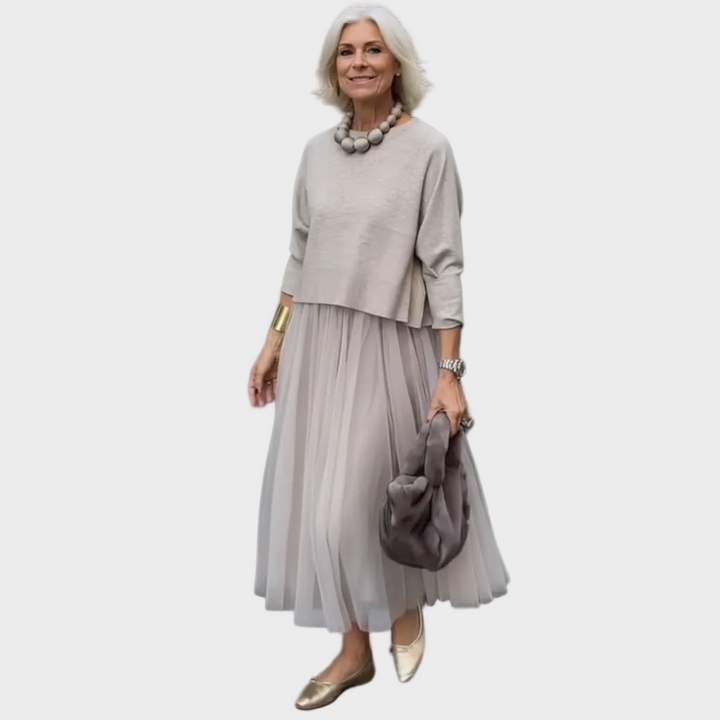 Ensemble Élégant de Deux Pièces Emmie