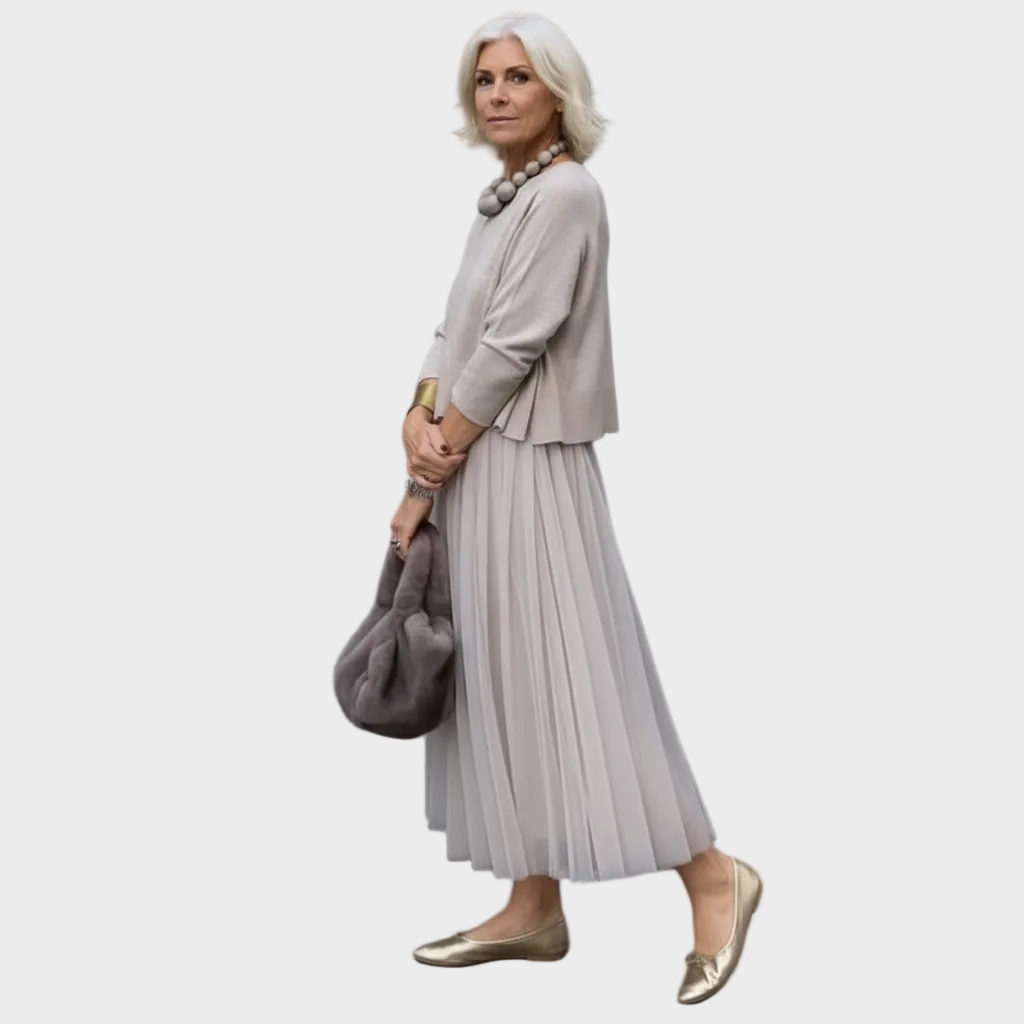 Ensemble Élégant de Deux Pièces Emmie
