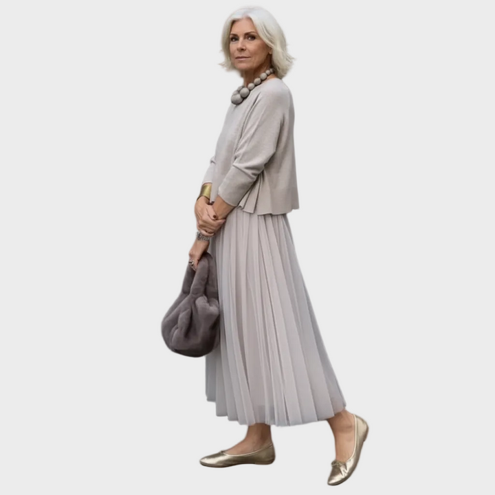 Ensemble Élégant de Deux Pièces Emmie