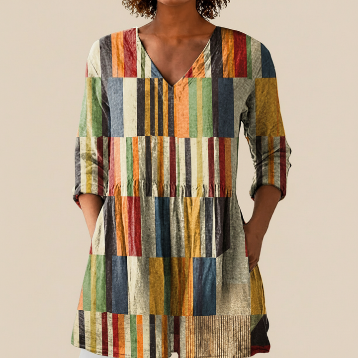 Juliette - Blouse longue imprimée