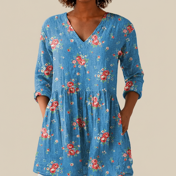 Romane - Blouse longue imprimée