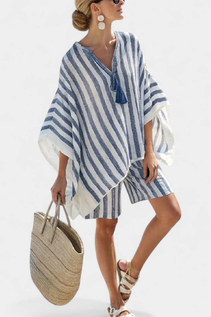 Salomé | Blouse Confortable Nancy et Shorts