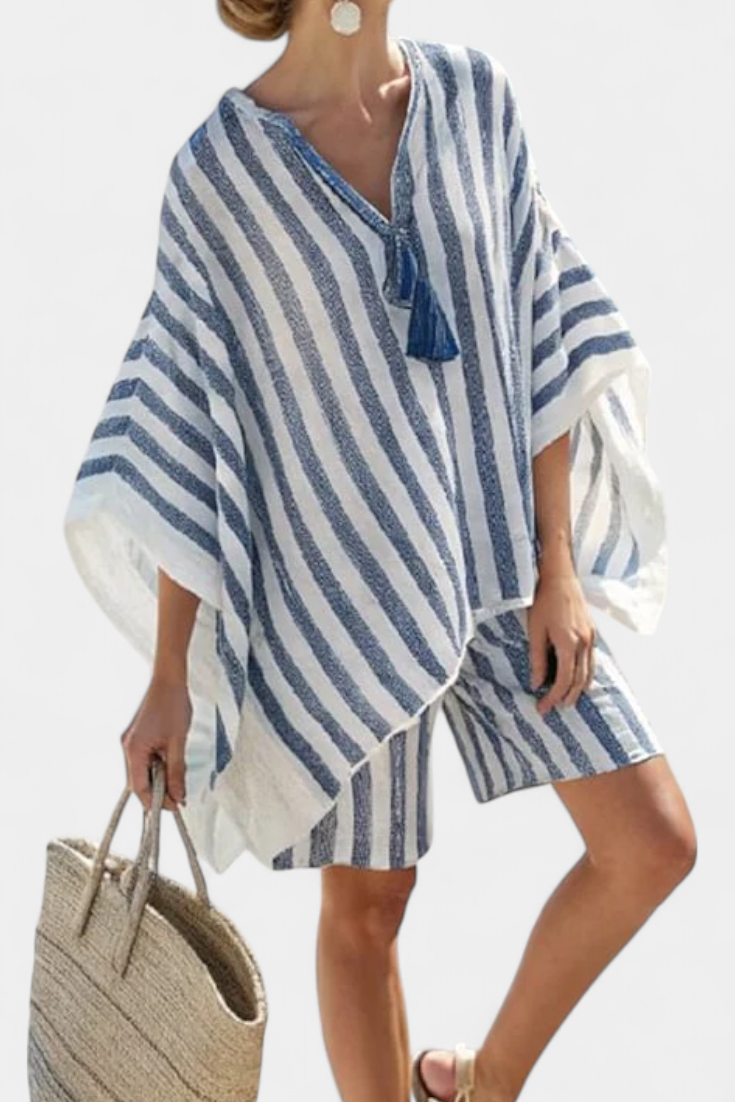 Salomé | Blouse Confortable Nancy et Shorts