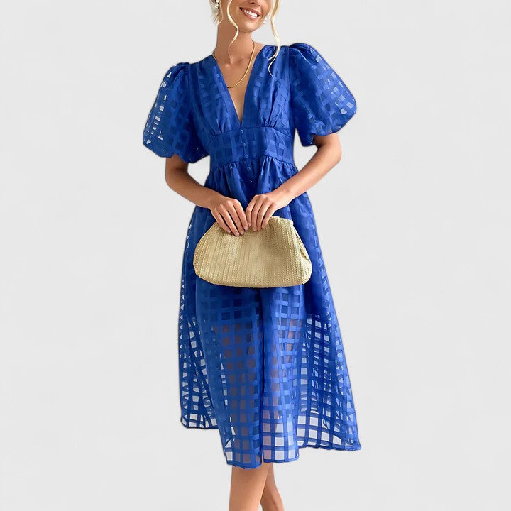 Elanqi | Robe Midi Élégante