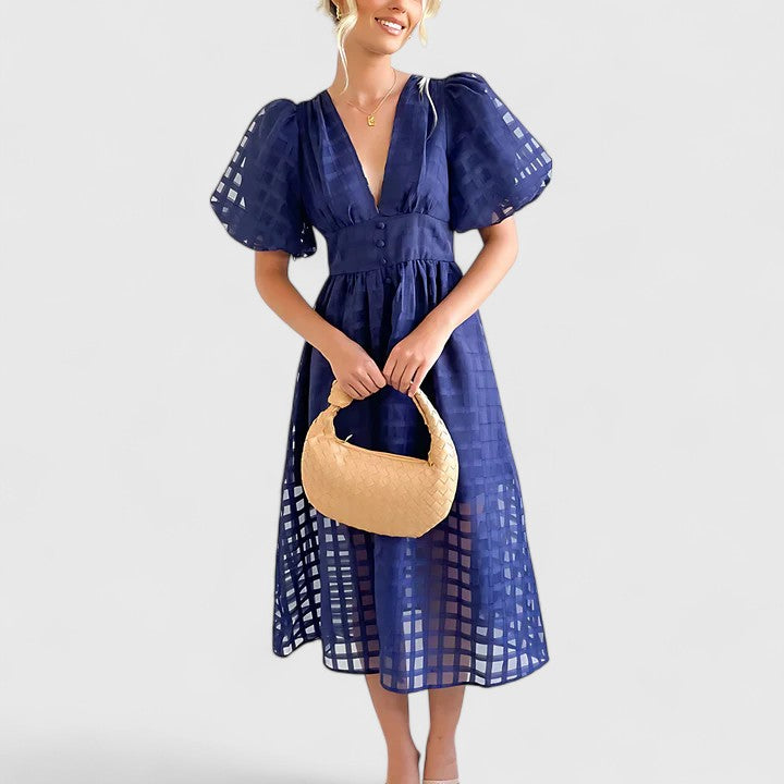 Elanqi | Robe Midi Élégante