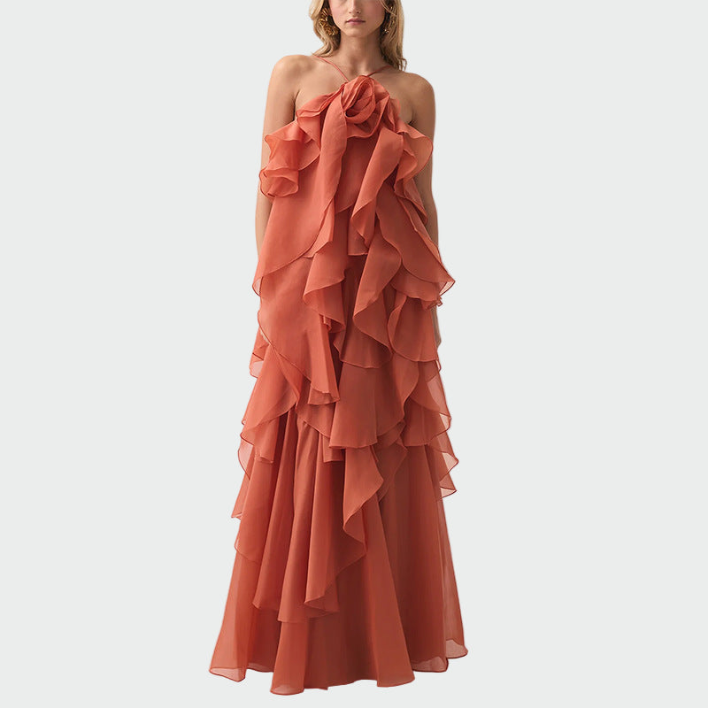 Květoslava - Robe Maxi Luxueuse