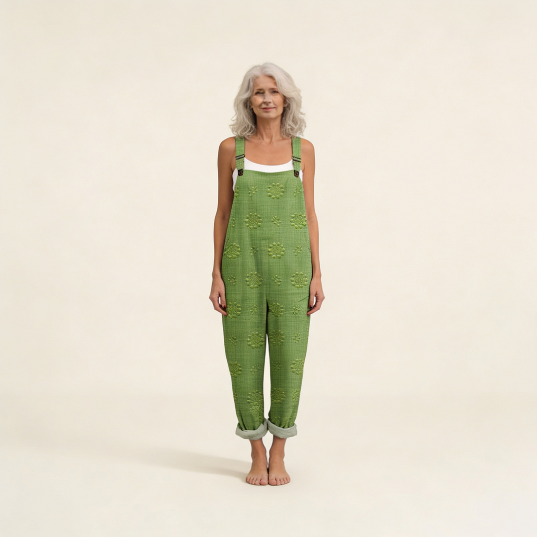 Eugénie | vert texturé naturel harmonieuse