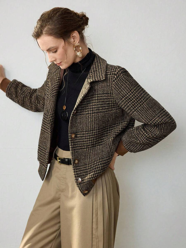 Blythe | Veste en Tweed Croisée