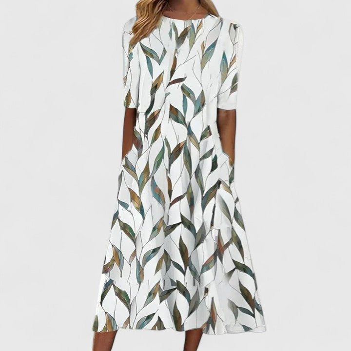 Sarah | Robe Midi Élégante