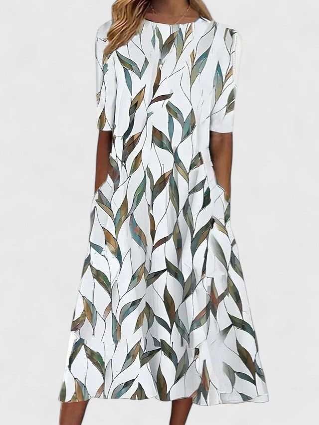 Karelieth | Robe Midi Sophistiquée