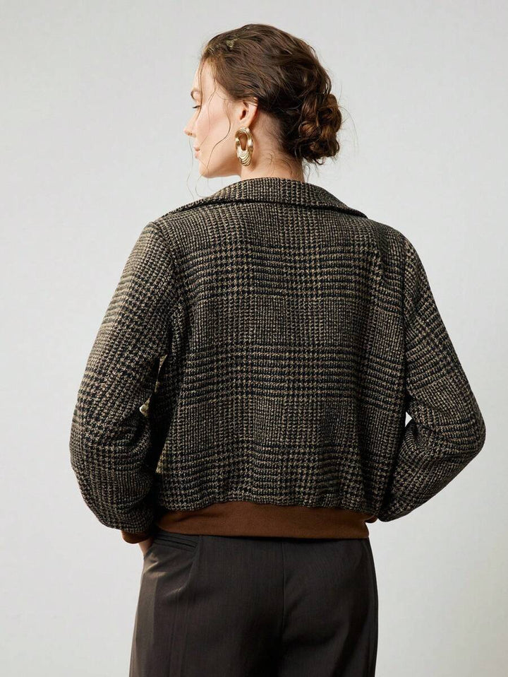 Blythe | Veste en Tweed Croisée