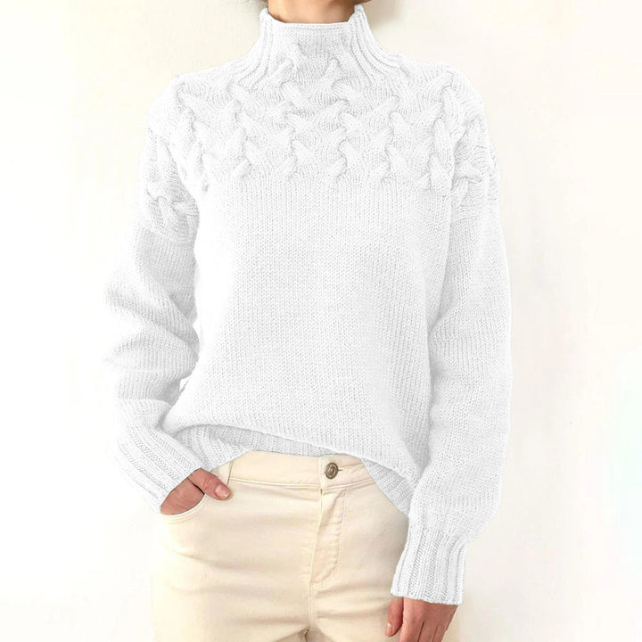 Elena | Pull Col Roulé Chaud