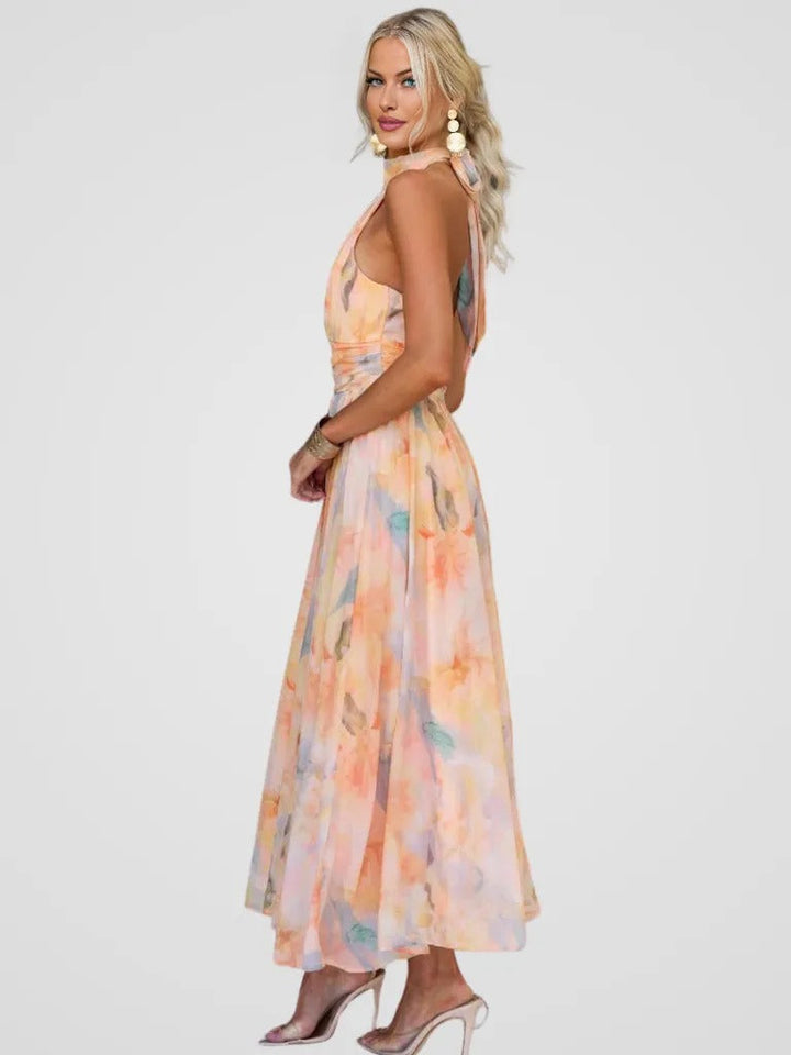 Elviana | Robe Midi Élégante