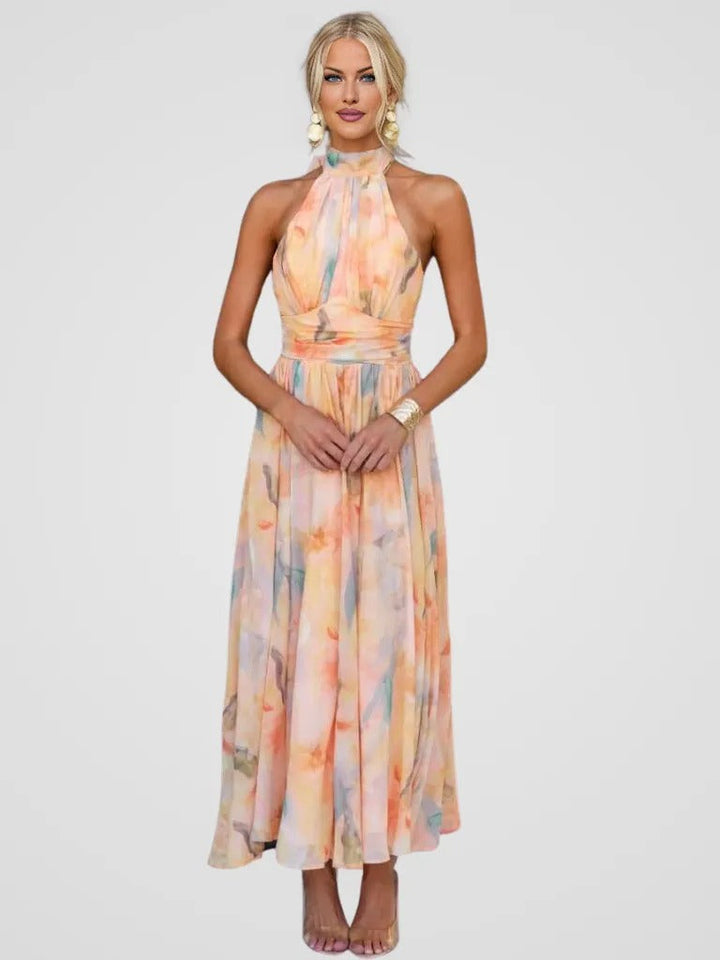Elviana | Robe Midi Élégante
