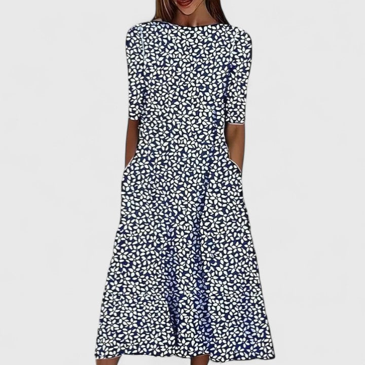 Sarah | Robe Midi Élégante