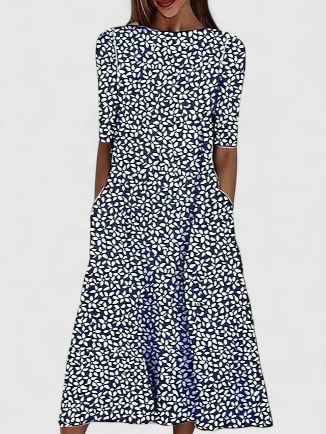 Karelieth | Robe Midi Sophistiquée